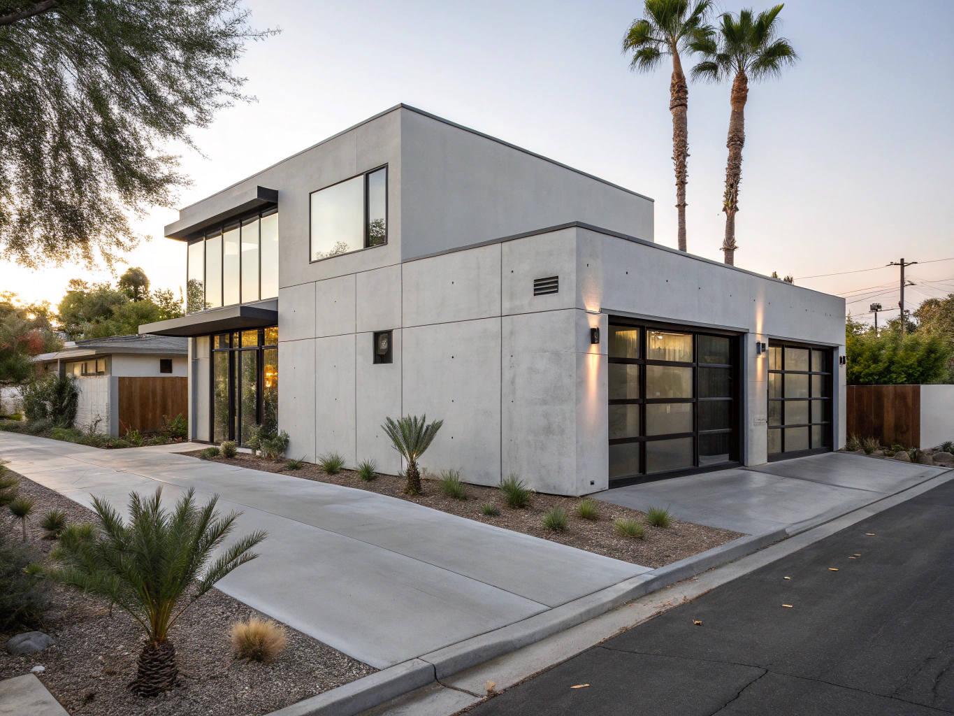 Modern detached accessory dwelling unit construction with quality exterior finishes